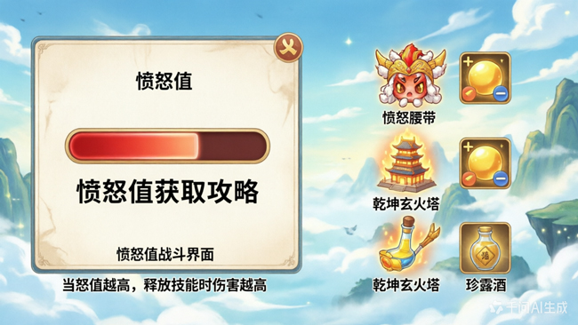 梦幻西游愤怒值全攻略:从日常到高难PK的实战攒怒指南